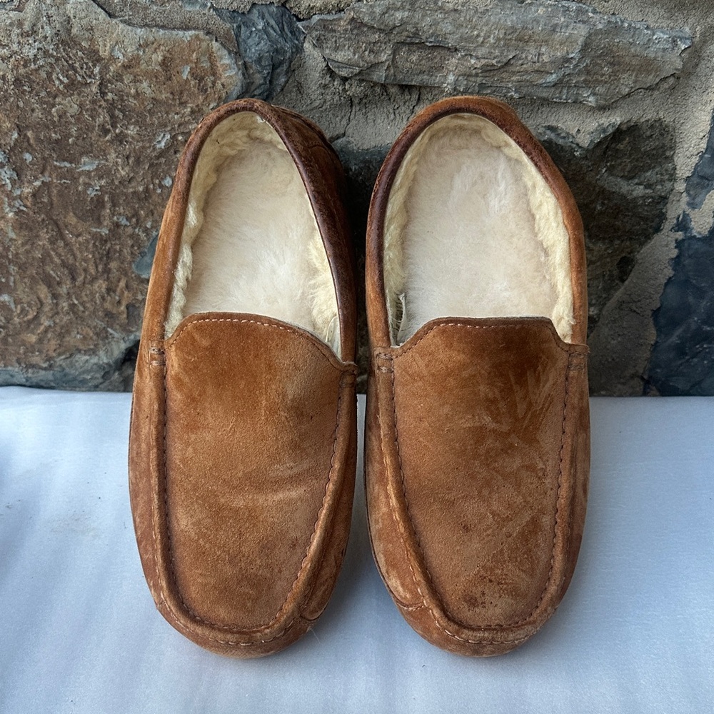 Ugg Men’s Ascot Slippers Chestnut size 9
